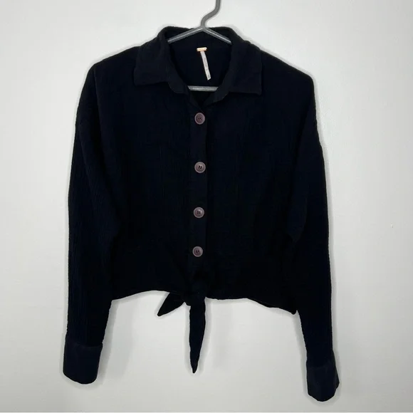 Free People Womens Sunstreaks Blouse - Picture 2 of 7